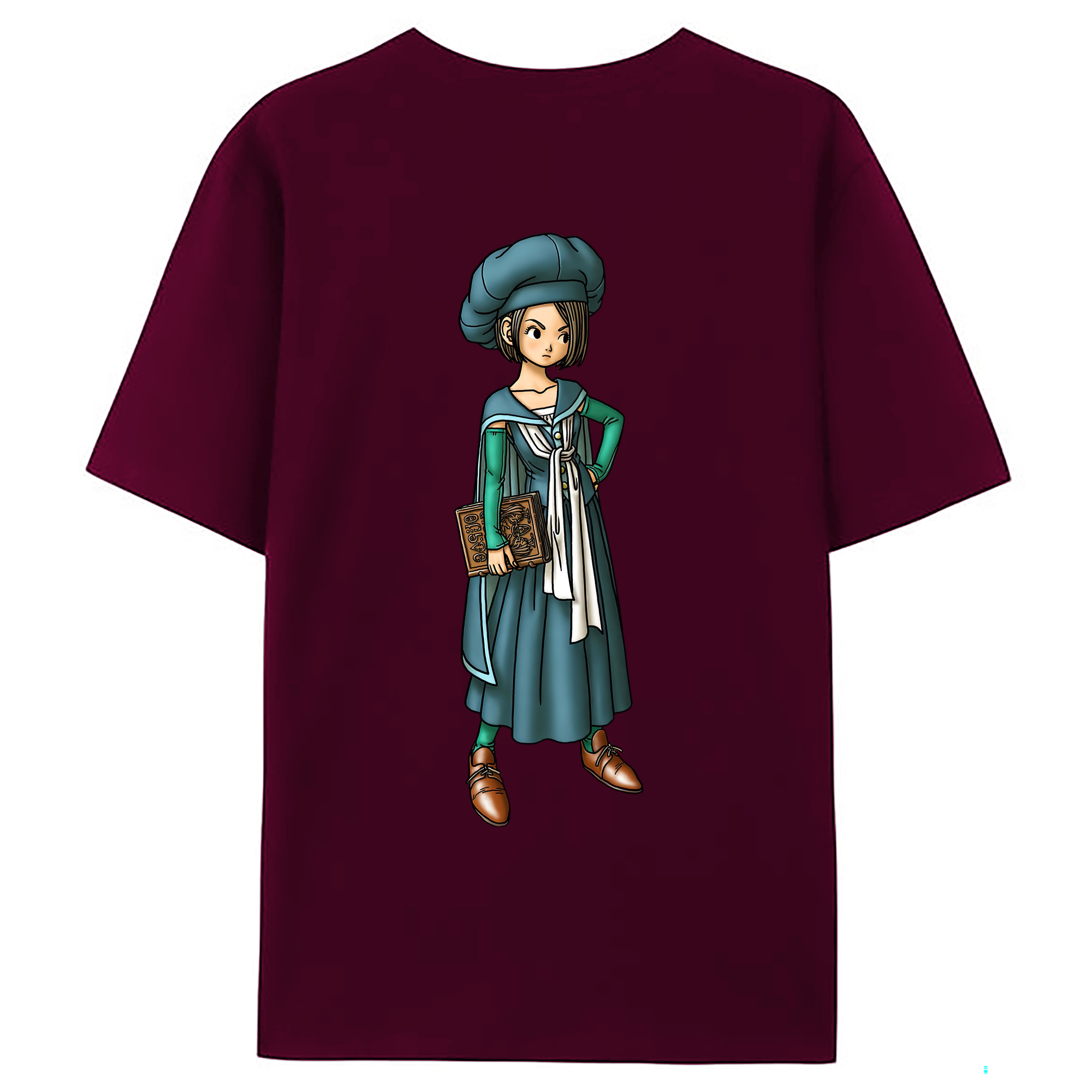 （画像用） ドラゴンクエスト Doragon Kuesuto Dragon Quest レディース半袖Tシャツ(バックプリント)